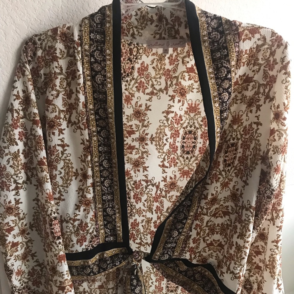 Willow and Root top Sz XS